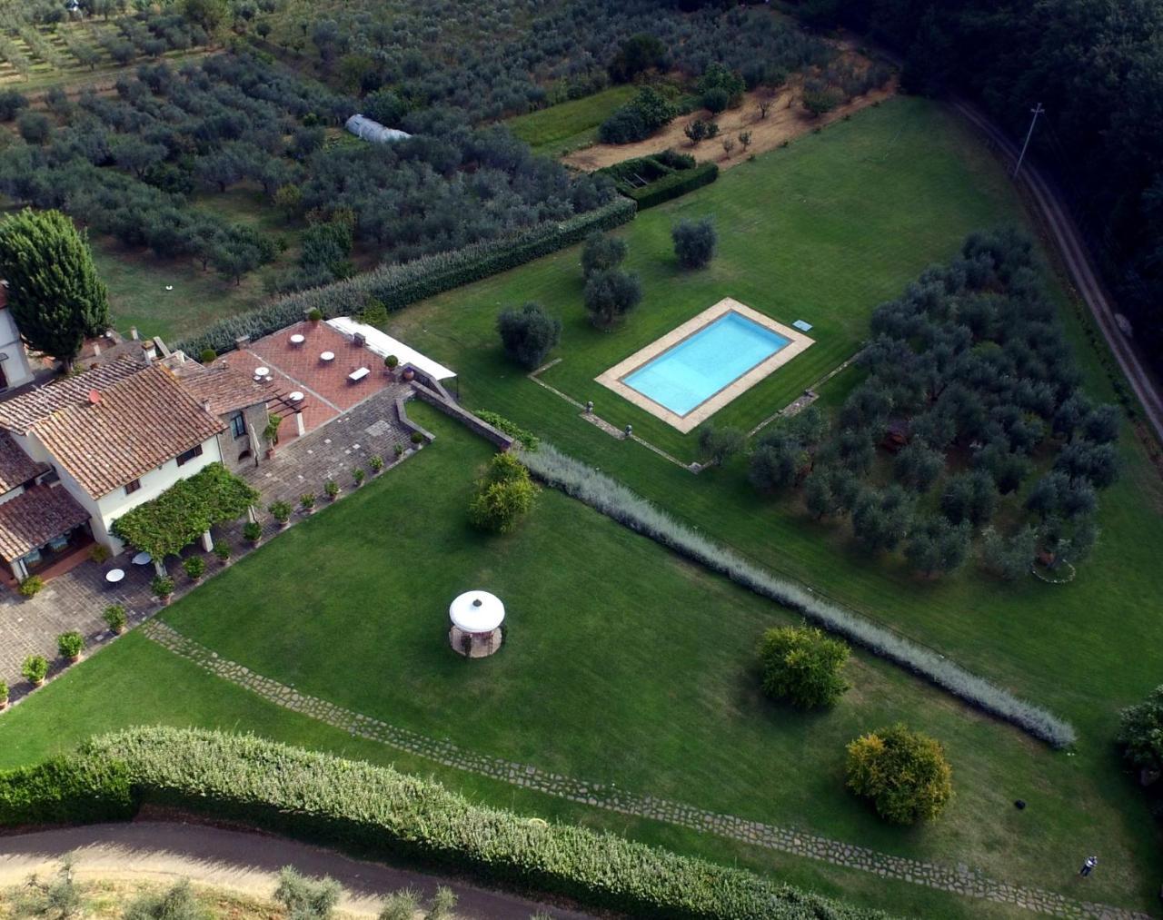 Bed and Breakfast Tenuta Le Viste Скандиччи Экстерьер фото